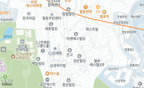 mapservice?FORMAT=PNG&amp;SCALE=2.5&amp;MX=499207&amp;MY=1127693&amp;S=0&amp;IW=504&amp;IH=310&amp;LANG=0&amp;COORDSTM=WCONGNAMUL&amp;logo=kakao_logo